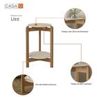 Mesa Lateral Lizz Redonda - Casa D