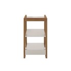 Mesa Lateral Loft Off White Com Natture - D'rossi