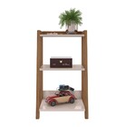 Mesa Lateral Loft Off White Com Natture - D'rossi