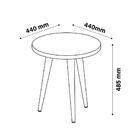 Mesa Lateral Luiza Branca