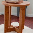 Mesa Lateral Luxo 8002 Caramelo Madeirado