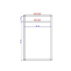 Mesa Lateral Madeirada E Tubos Preto Fosco Carraro