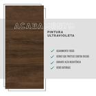 Mesa Lateral Madeirado E Tubos Pretos