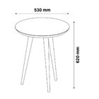 Mesa Lateral Mdf 53cm Luna Patrimar