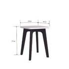 Mesa Lateral Moby Artemobili Branco/nogueira