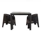 Mesa Lateral Mônaco + 2 Poltronas Ibiza Rattan