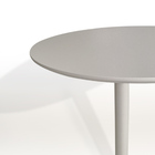 Mesa Lateral Monopé De Laca 30 Cm - Off White