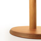 Mesa Lateral Monopé De Madeira 30 Cm - Mel