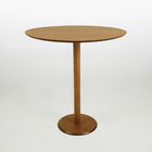 Mesa Lateral Monopé Design Orgânico 35x50cm - Mel