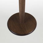 Mesa Lateral Monopé Design Orgânico 50x64cm - Castanho