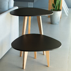 Mesa Lateral Munique Preto - D'rossi