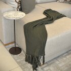 Mesa Lateral Norina - Média, Tampo Redondo Imerso E Base Aço