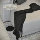 Mesa Lateral Norina - Média, Tampo Redondo Imerso E Base Verd