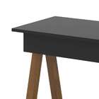 Mesa Lateral Old Preto Com Amêndoa – Tebarrot Móveis