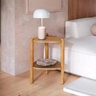 Mesa Lateral Orgânica Complementos Hanover 45 Cm