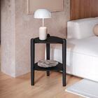 Mesa Lateral Orgânica Complementos Nero 45 Cm