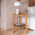 Mesa Lateral Organica Pe Madeira 28013 Artesano