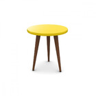 Mesa Lateral Patrimar Legs Amarela