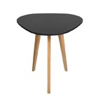 Mesa Lateral Pés Palito Munique  Preto