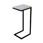 Mesa Lateral Pinus Industrial Madeira Natural