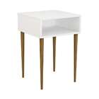 Mesa Lateral Porte Urbano Branco