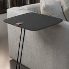 Mesa Lateral Preto Com Base Preto