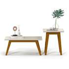 Mesa Lateral Prism Off White – Patrimar Móveis