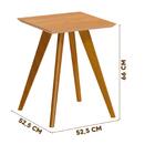 Mesa Lateral Quadrada Classic Nature