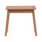 Mesa Lateral Quadrada Garden Natural