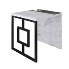 Mesa Lateral Quadrada Jurerê Calacatta