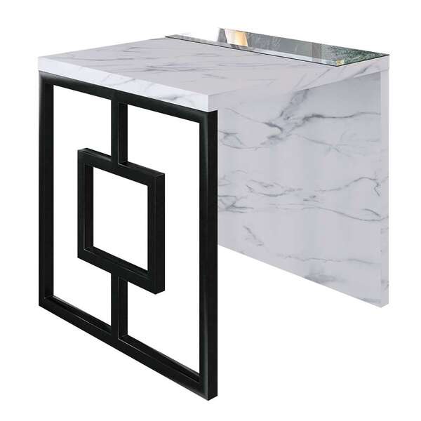 Mesa Lateral Quadrada Jurerê Calacatta