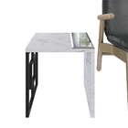 Mesa Lateral Quadrada Jurerê Calacatta