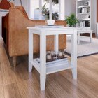 Mesa Lateral Quadrada Vogue  Branco