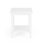 Mesa Lateral Quadrada Vogue  Branco