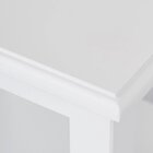 Mesa Lateral Quadrada Vogue  Branco