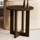 Mesa Lateral Ravena Canela Madeirado