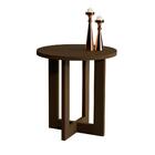 Mesa Lateral Ravena Canela Madeirado