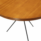 Mesa Lateral Redonda 38cm Mesinha Apoio Sofá Pé Palito Metal