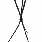 Mesa Lateral Redonda 38cm Mesinha Apoio Sofá Pé Palito Metal