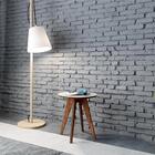 Mesa Lateral Redonda 60cm 100% Mdf Estilo Retrô Tb38 Nobre/of