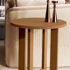 Mesa Lateral Redonda 8002 Luxo - Nature