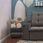 Mesa Lateral Redonda Asteca Avelã