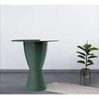 Mesa Lateral Redonda Bery Verde Alecrim