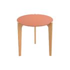 Mesa Lateral Redonda Canadá Luanda Freijó