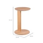 Mesa Lateral Redonda Complementos Hanover 35 Cm