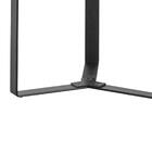 Mesa Lateral Redonda Complementos Nero 44 Cm