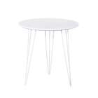 Mesa Lateral Redonda Every Branca