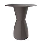 Mesa Lateral Redonda Nobe Cinza Mushroom