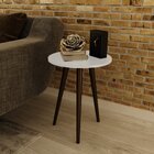 Mesa Lateral Redonda Rt 3099  Branco