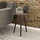 Mesa Lateral Redonda Rt 3144  Rústico